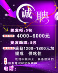 美发诚聘