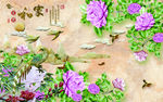 高清壁画背景墙