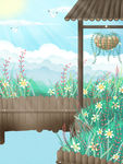 春季背景
