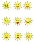 卡通太阳