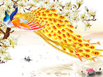 新中式背景墙
