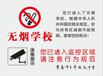 无烟学校牌