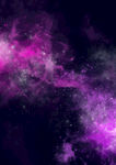 紫色星空