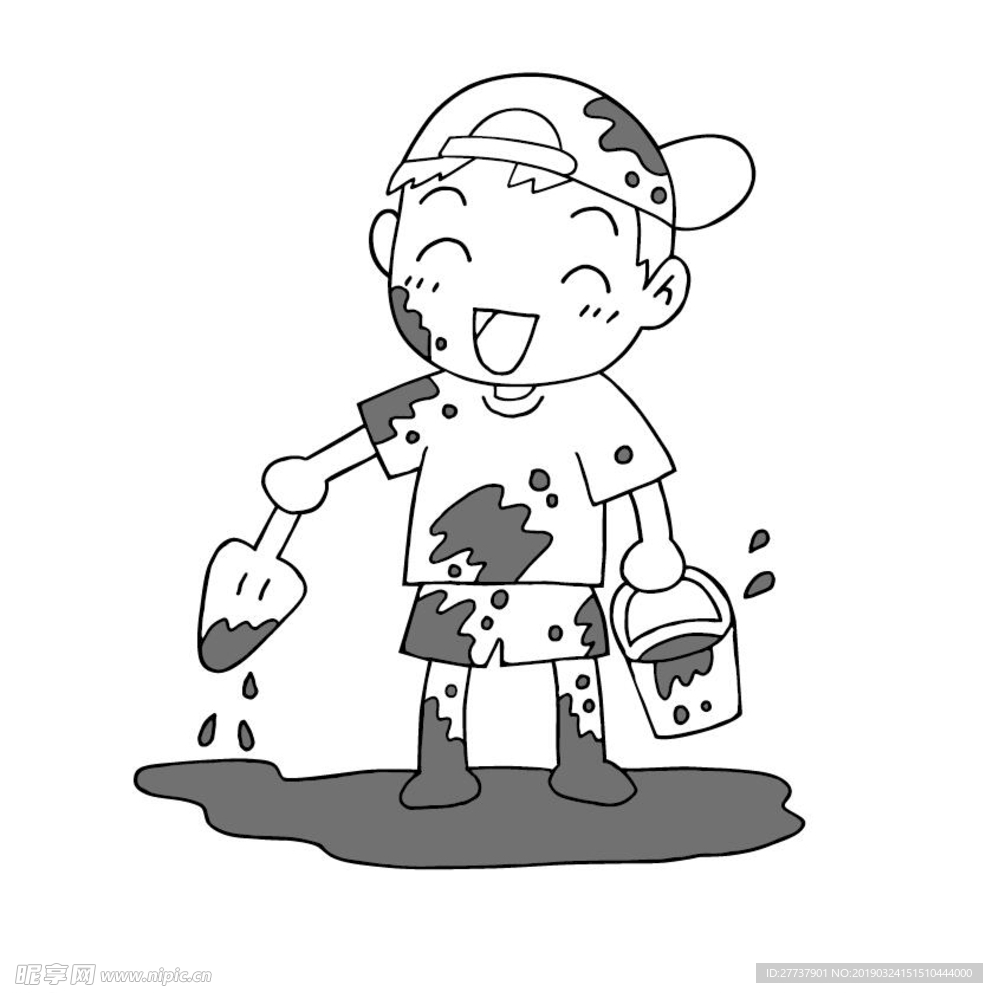 儿童矢量