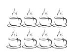 矢量咖啡杯