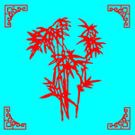 竹子剪纸