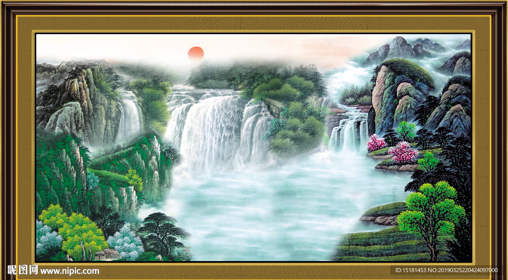 山水风景图