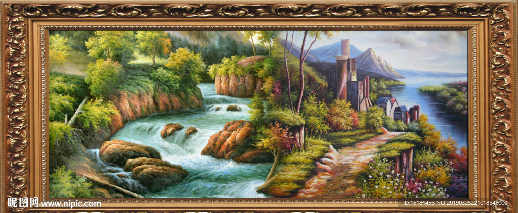 油画风景