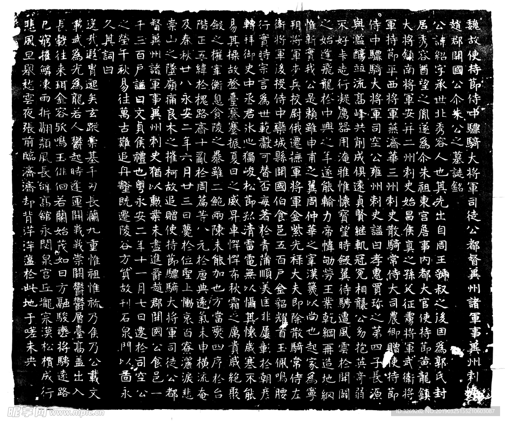 冀州刾史尔朱绍墓志
