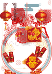 传统古典元素分层素材