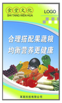 餐厅文化挂图
