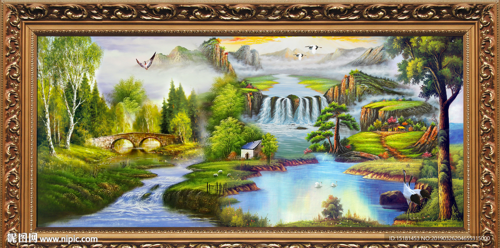 油画风景