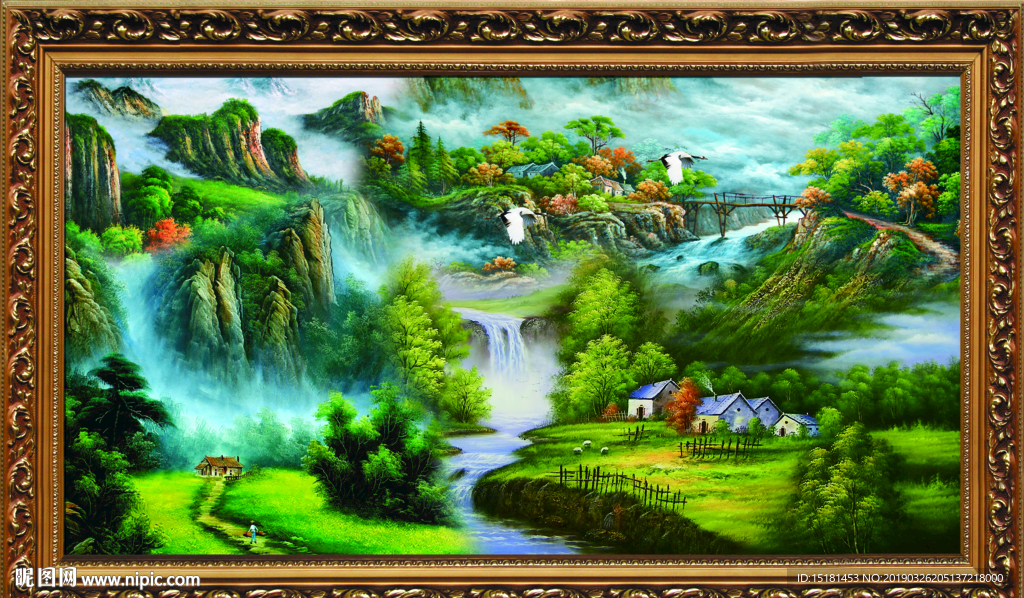 油画风景