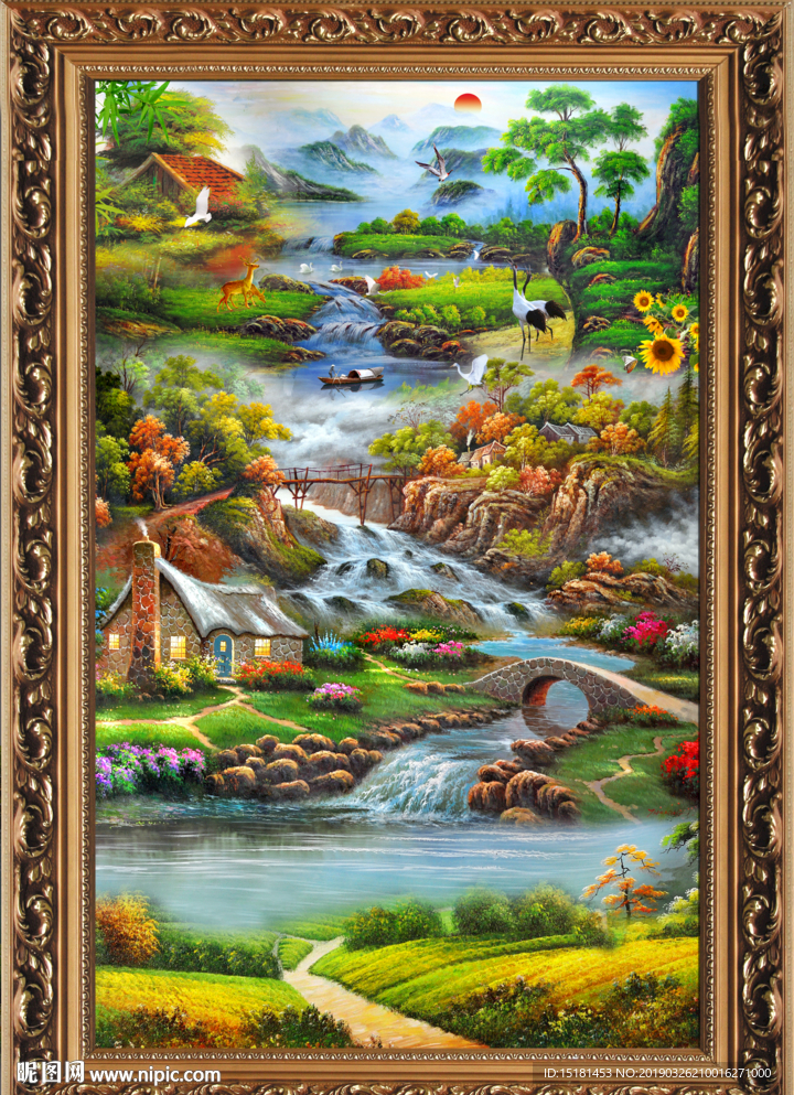 油画风景
