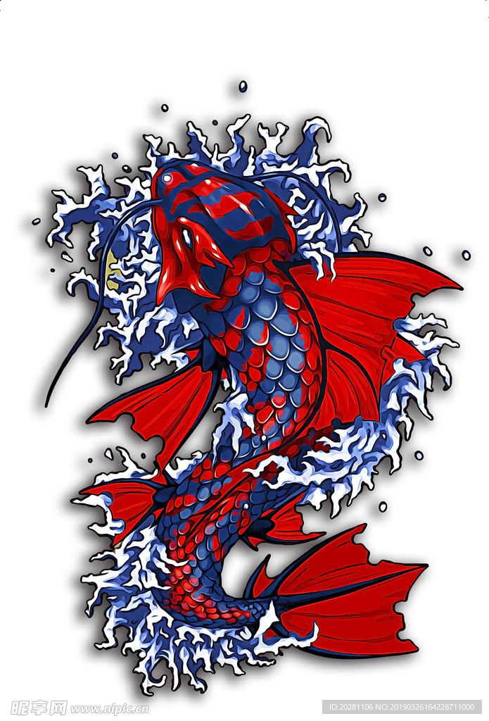 多彩锦鲤