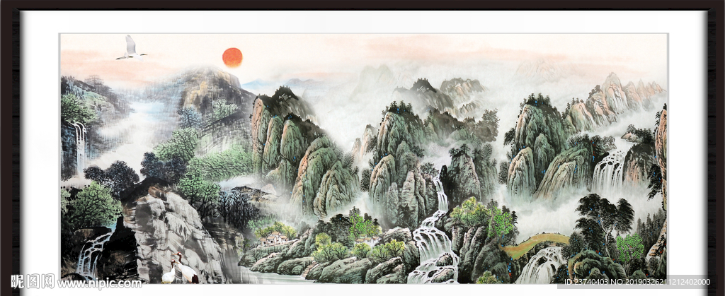 国画山水