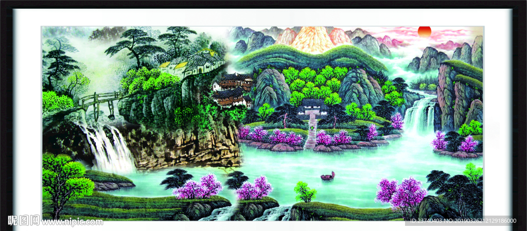 国画山水