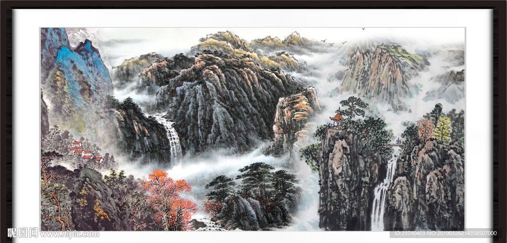 国画山水