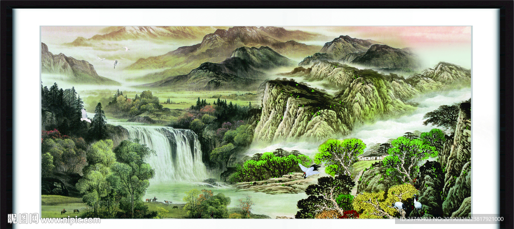 国画山水