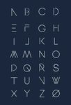 线条字母