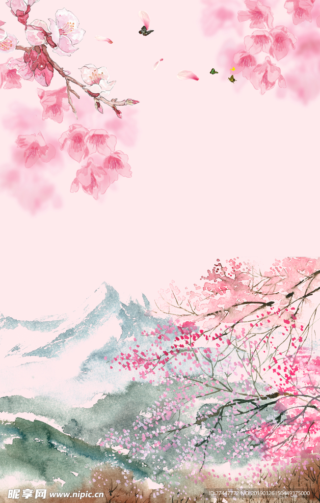 春天背景