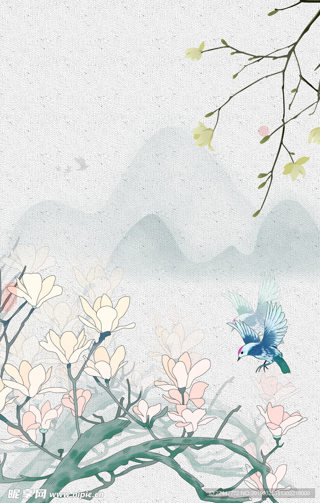 中式背景