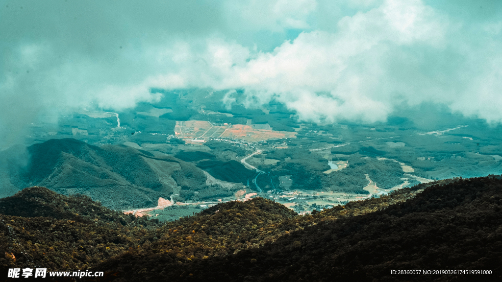 俯拍风景