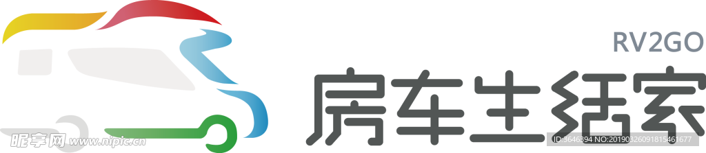 房车生活家logo