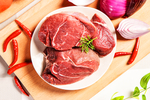 新鲜的肉