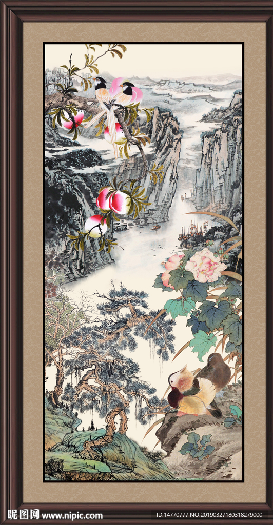 国画山水 花鸟