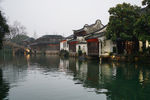 江南水乡乌镇西栅 河道建筑
