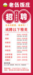 老伍饭庄招聘