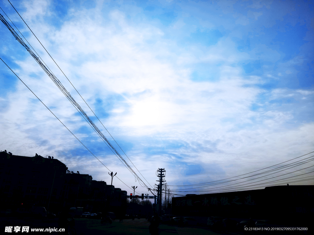 天空
