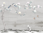 花鸟背景墙