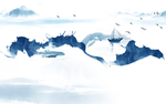 简约水墨画