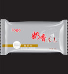 奶香面包包装