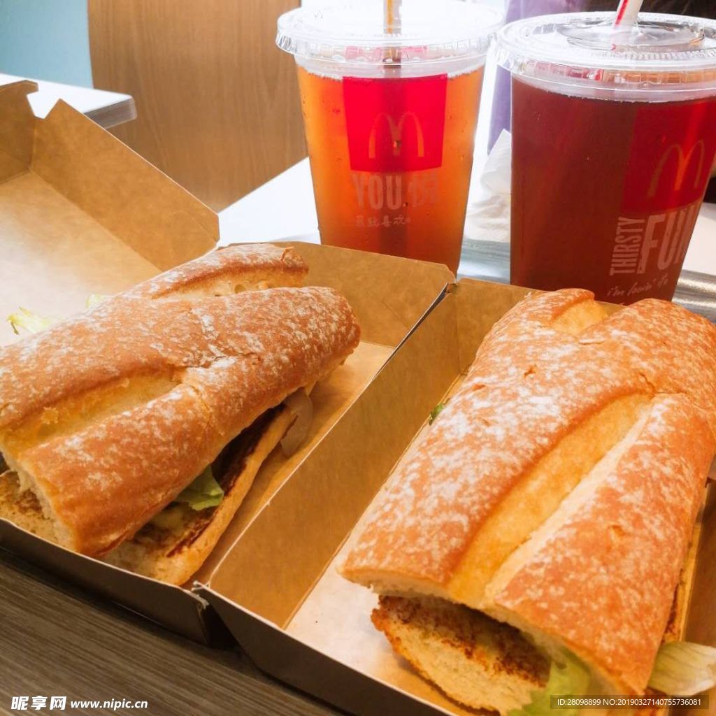 美食面包