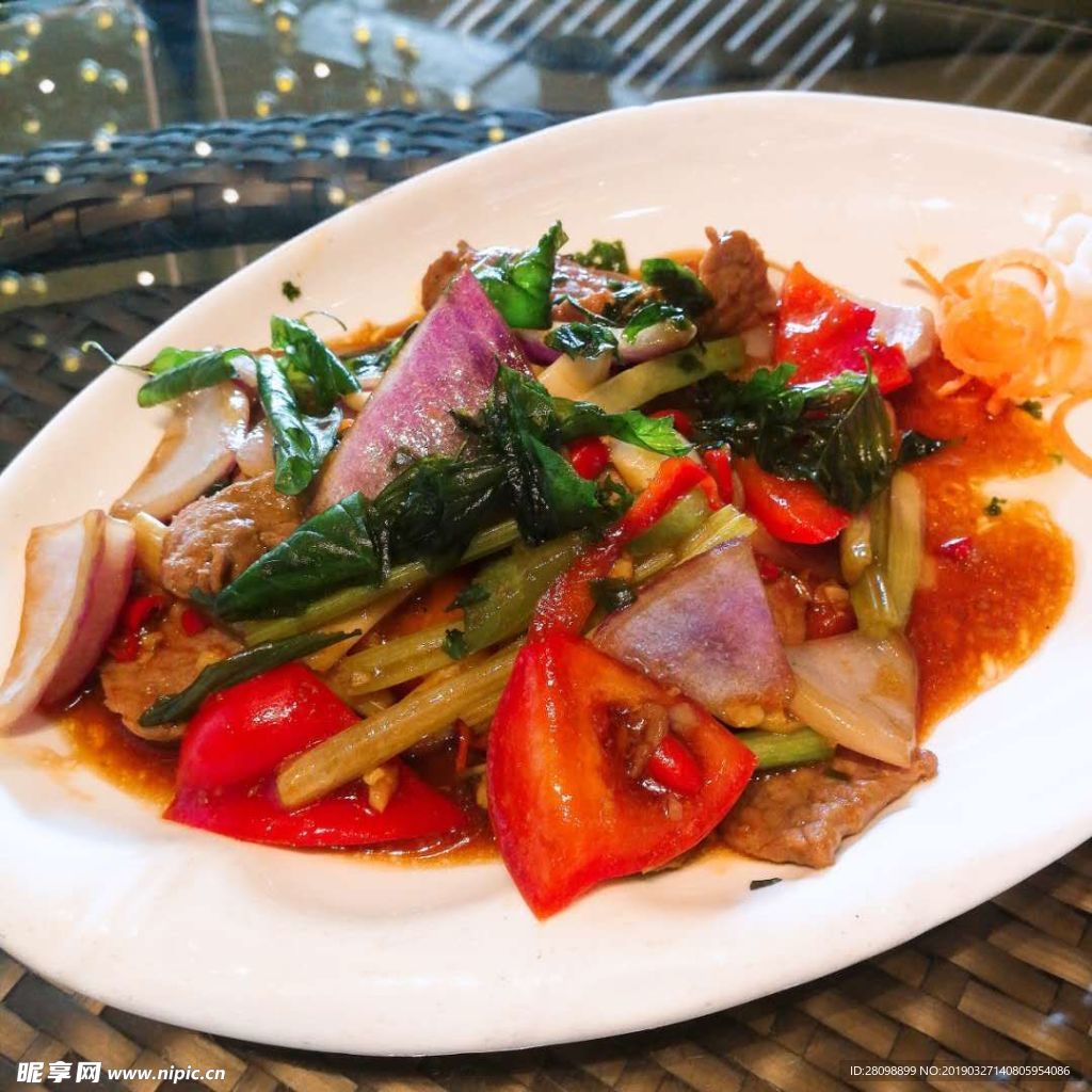 美食牛肉