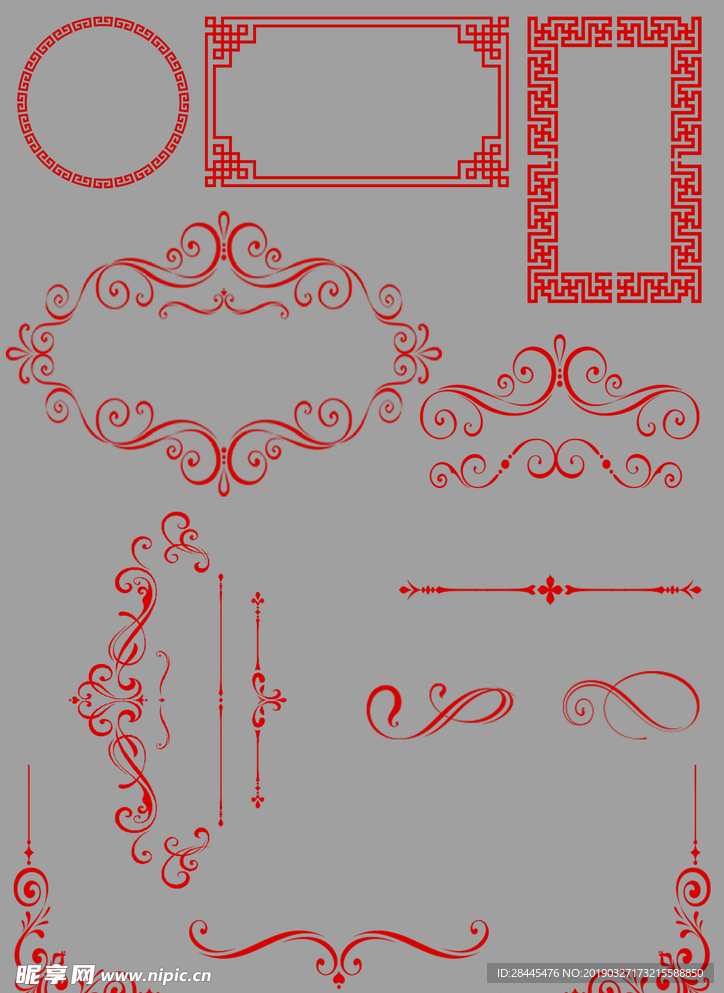 边框花纹