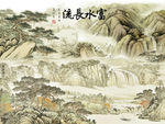 新中式背景墙