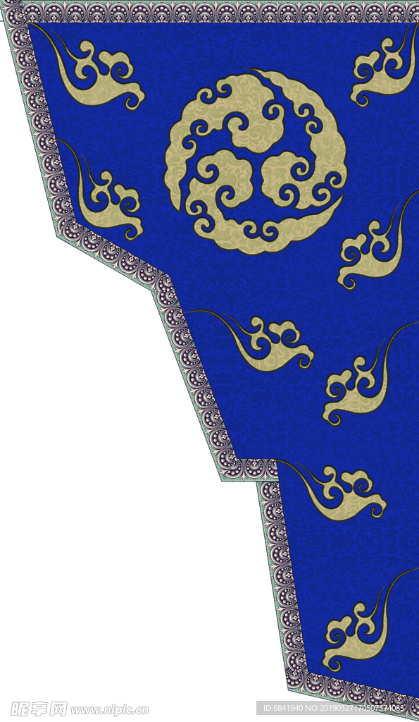 古装布纹帘子