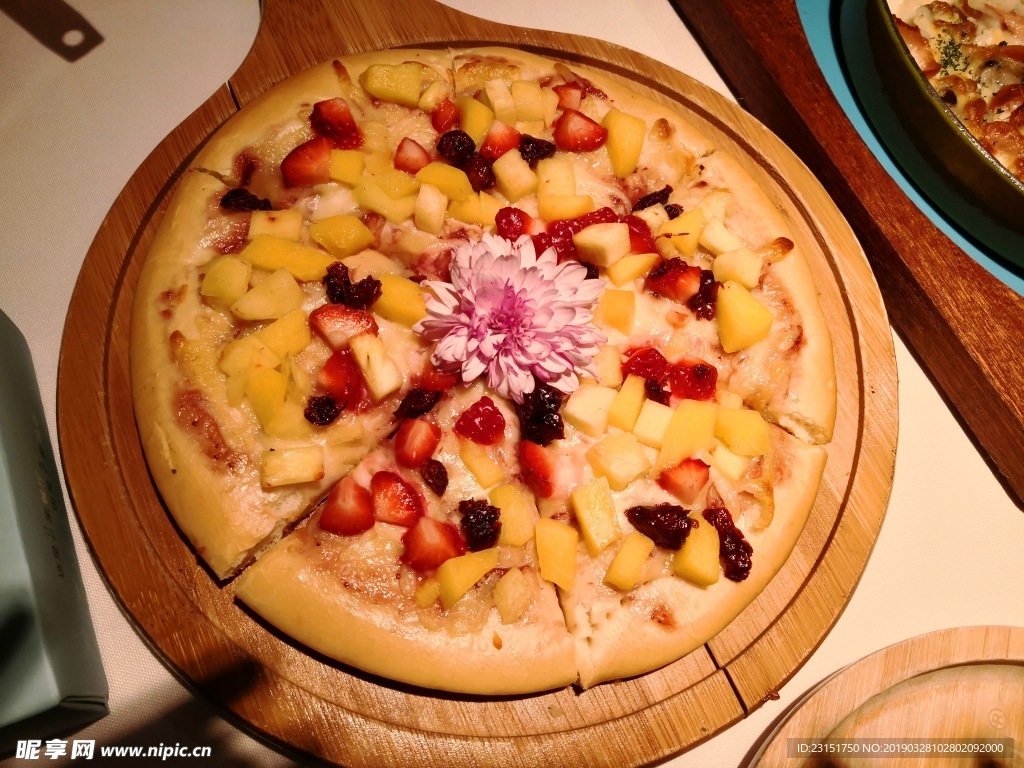水果披萨的做法大全图解图片
