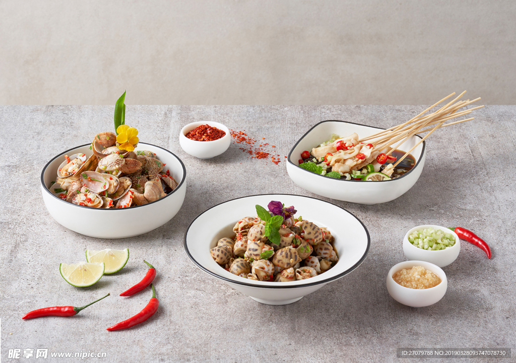 海鲜串串
