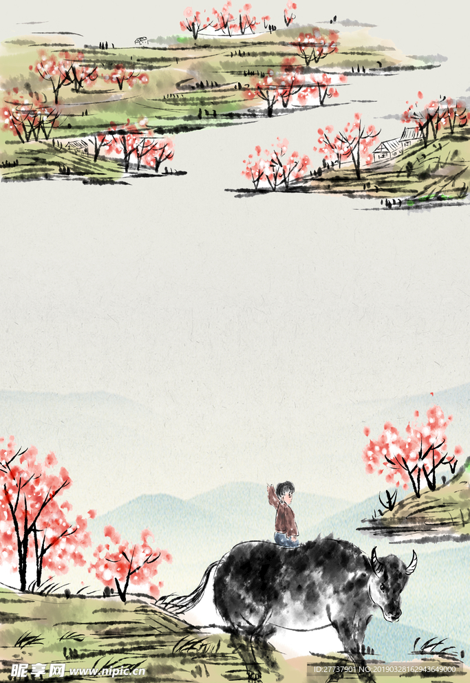 清明节背景