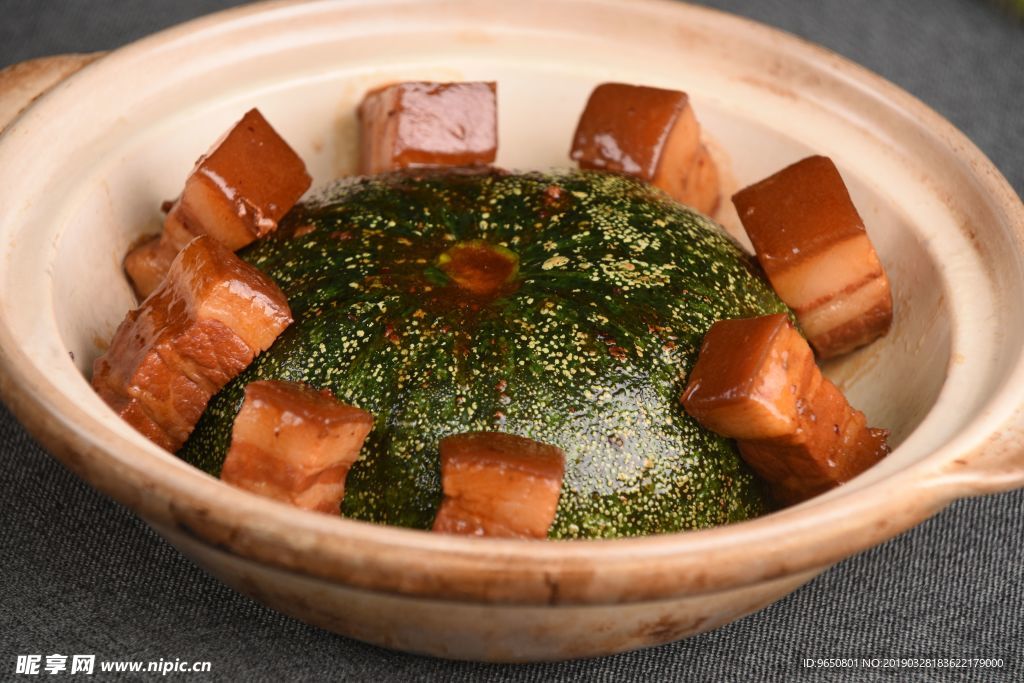 扣肉南瓜