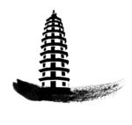 手绘塔