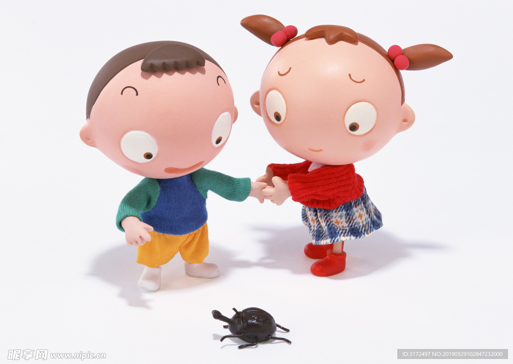 快乐家庭 玩偶 木偶 卡通