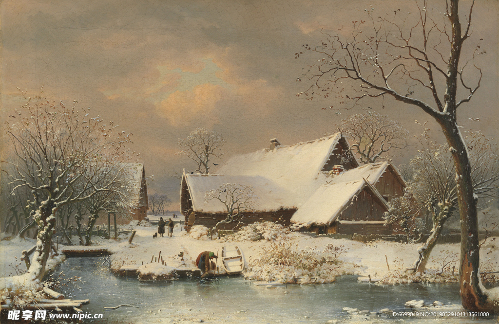 风景    油画图片