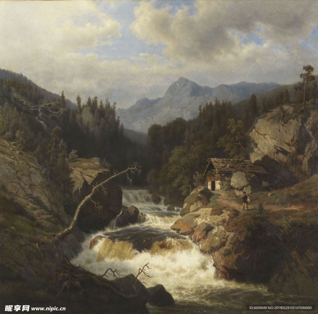 风景    油画图片