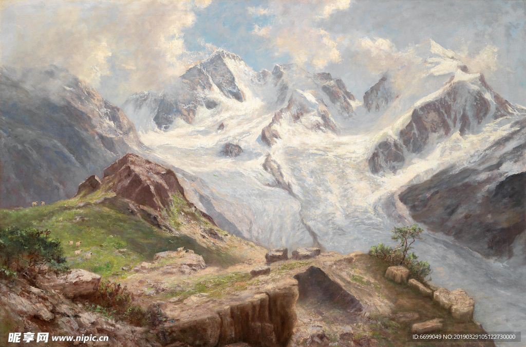 风景    油画图片